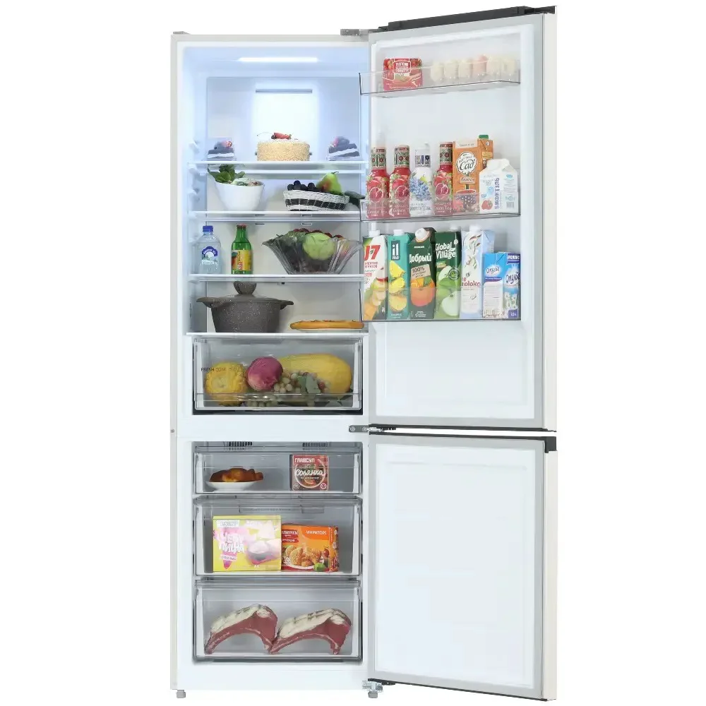 Холодильник Midea MDRB 458FGF33IDM бежевый купить,219990