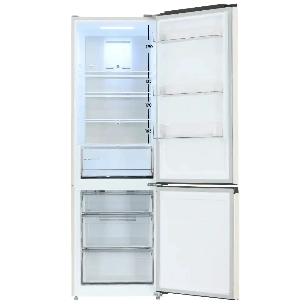 Холодильник Midea MDRB 458FGF33IDM бежевый купить,219990