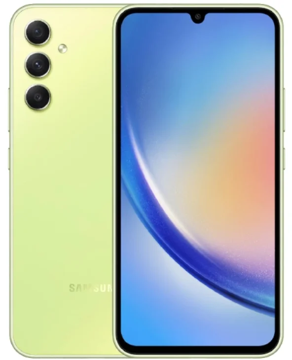 Смартфон Samsung Galaxy A34 5G 8/256GB Lime купить,NaN