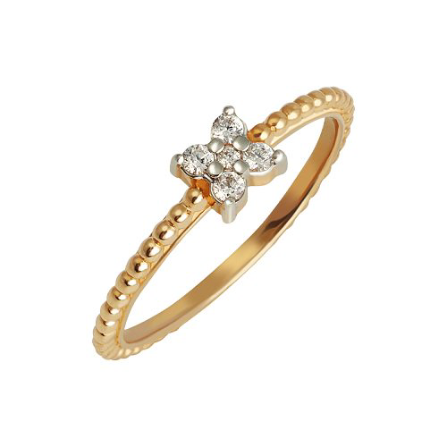 Кольцо Кристалл NJ825 17р 1,5гр. купить,102000