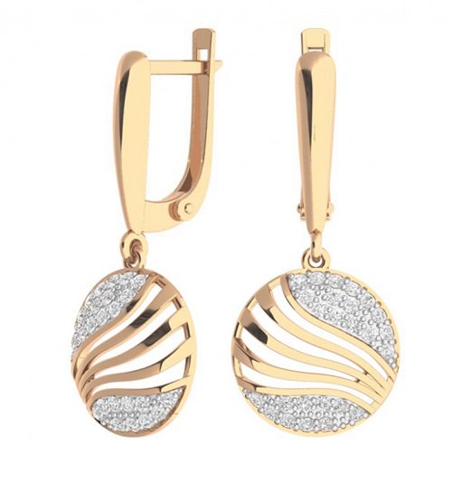 Серьги Pokrovsky Jewelry 2101480-00770 3,25гр. купить,NaN