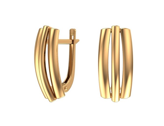 Серьги Pokrovsky Jewelry 2100875-00240 2,66гр. купить,NaN