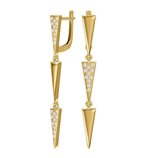 Серьги Pokrovsky Jewelry 2101332-00770 4,42гр. купить,NaN