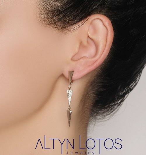 Серьги Pokrovsky Jewelry 2101332-00770 4,42гр. купить,NaN
