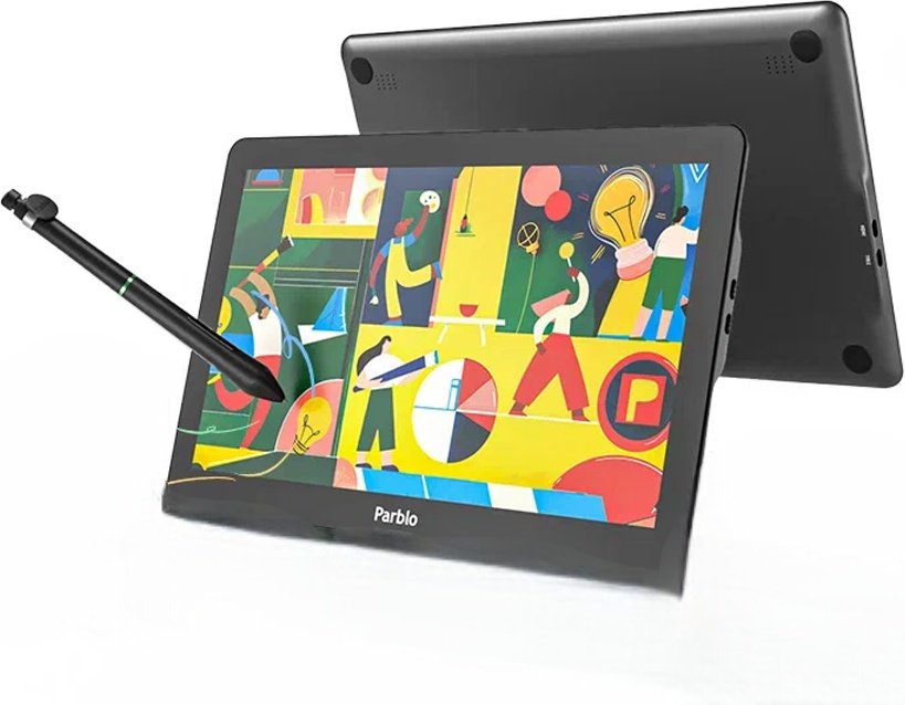 Графический планшет Parblo Coast16Pro Gen2 серый
