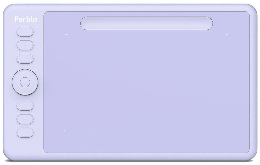 Графический планшет Parblo Intangbo SW фиолетовый