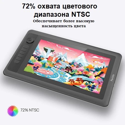 Графический планшет Parblo Coast12Pro Gen2 черный купить,138990