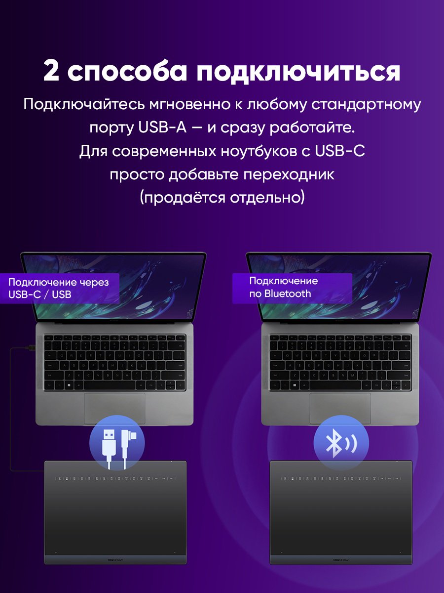 Графический планшет Turing Smart M TW610 черный