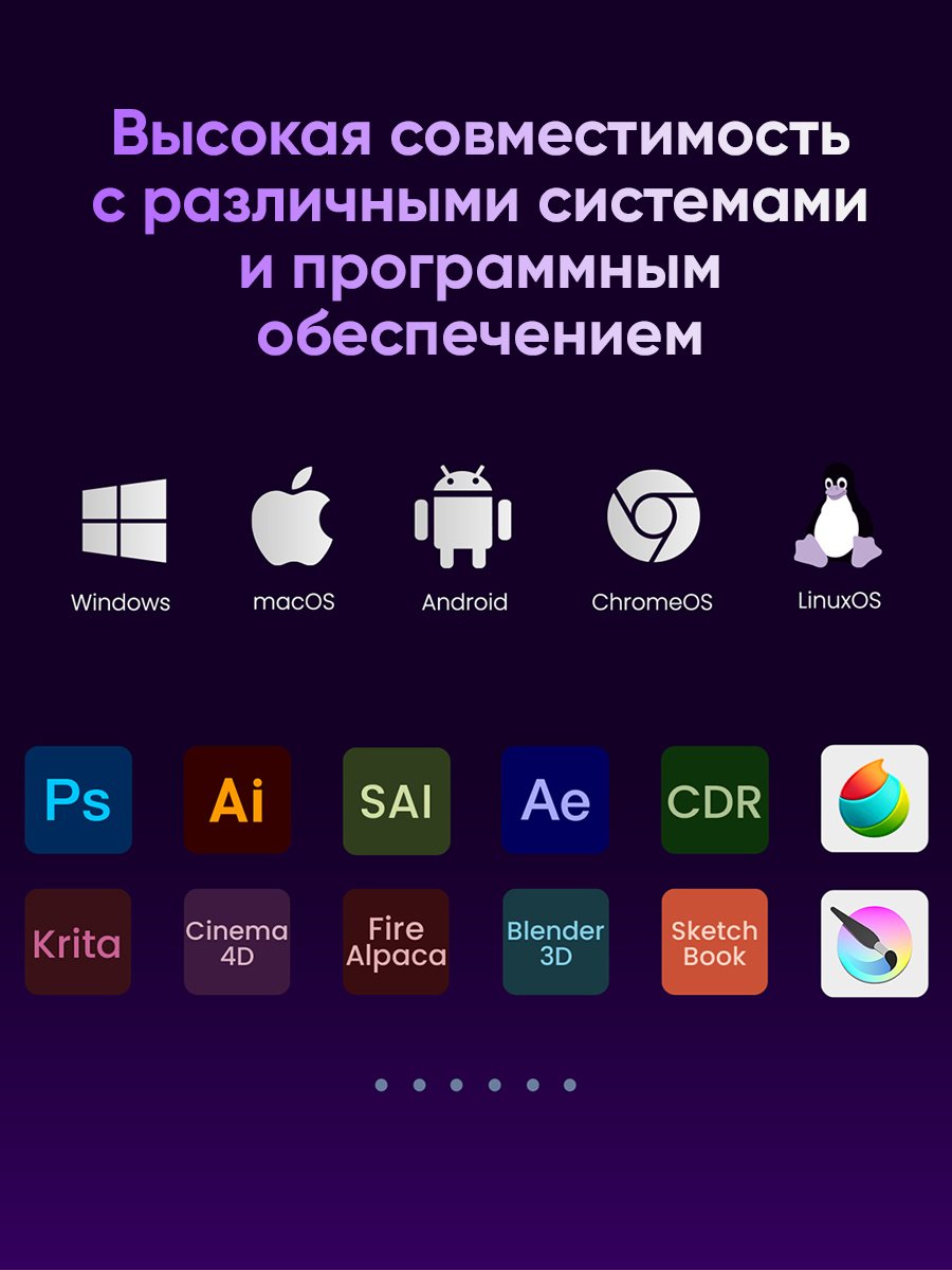 Графический планшет Turing Smart M TW610 черный