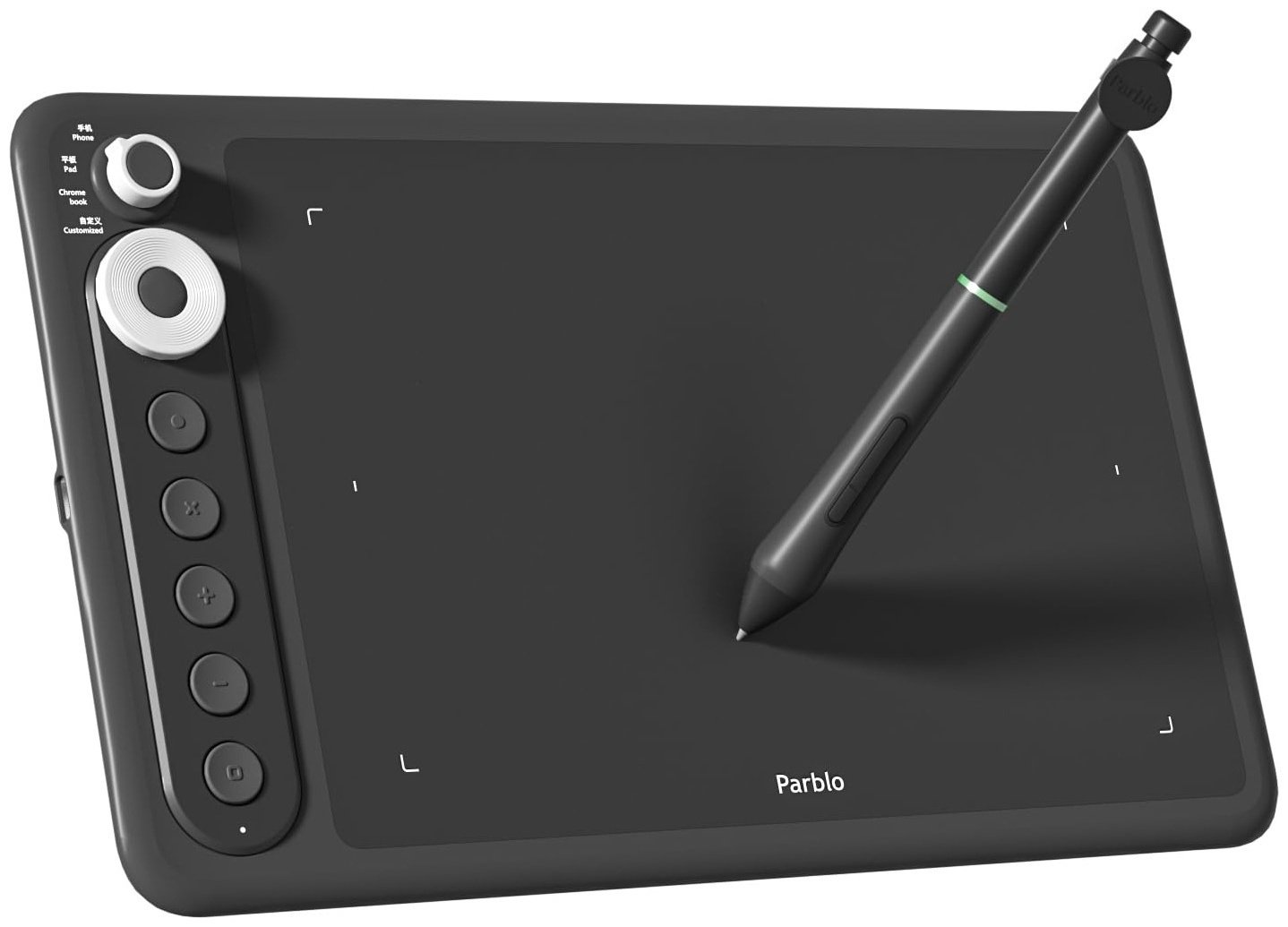 Графический планшет Parblo Intangbo X7 черный