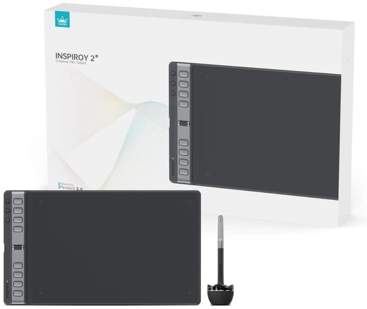 Графический планшет HUION Inspiroy 2L черный купить,53090