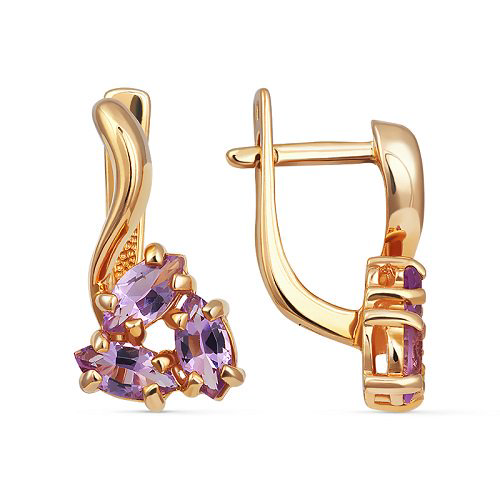 Серьги Кристалл N7103 4,2гр. купить,NaN