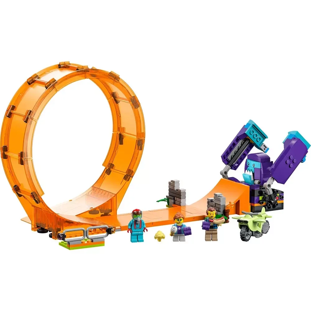 Конструктор LEGO City Stuntz Каскадерская петля «Удар Шимпанзе» 60338 