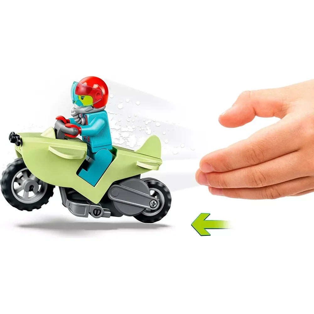 Конструктор LEGO City Stuntz Каскадерская петля «Удар Шимпанзе» 60338  купить,0