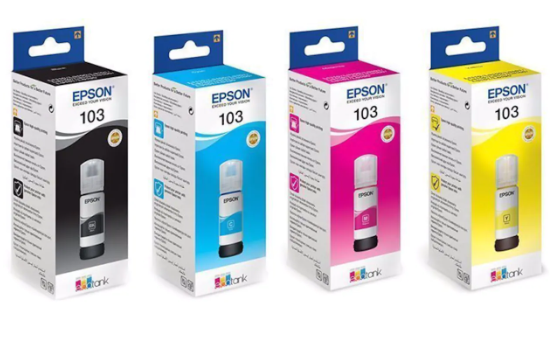 Комплект чернил Epson 103 C13T00S64A 4 цвета  купить,NaN