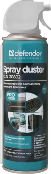 Чистящее средство Defender CLN 30802 Pro сжатый воздух 300 мл