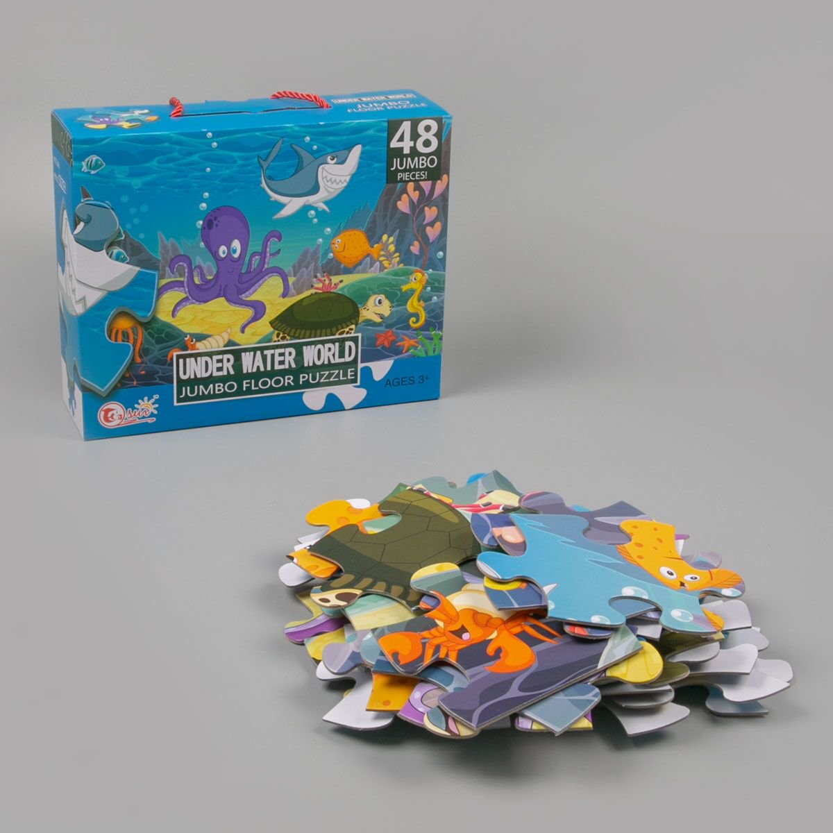 Пазлы Puzzles Подводный мир 48  деталей