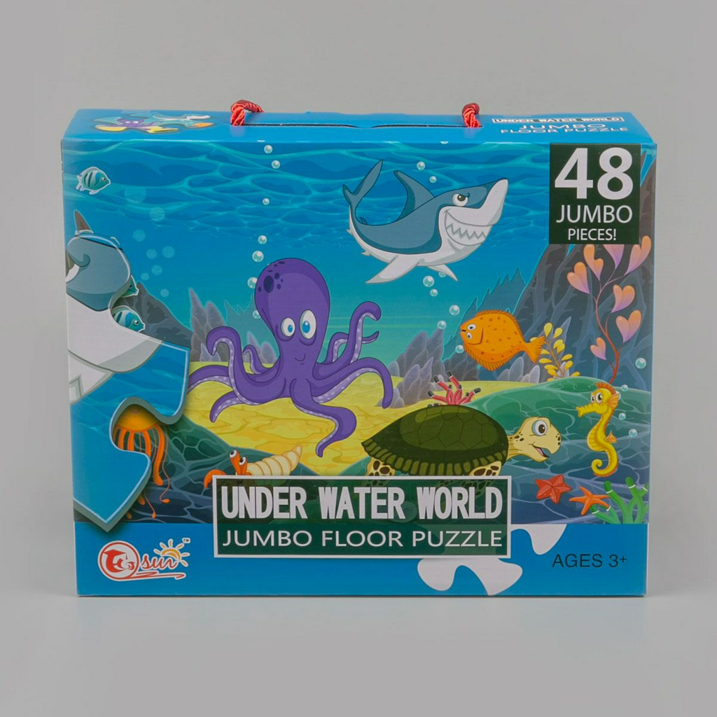 Пазлы Puzzles Подводный мир 48  деталей