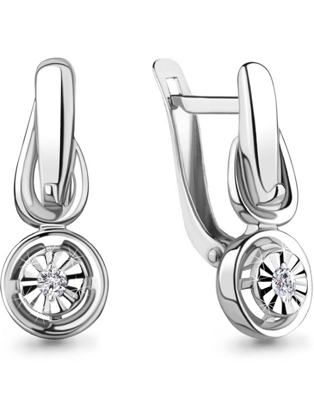 Серьги Aquamarine 48886  купить,NaN