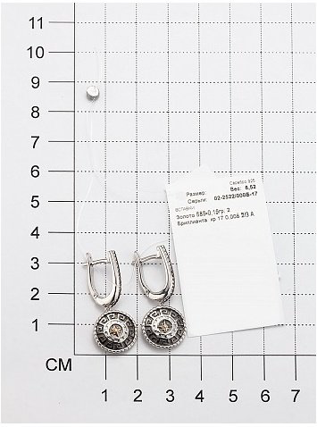 Серьги Алькор 02-2522_000Б-17 6,6гр. купить,NaN