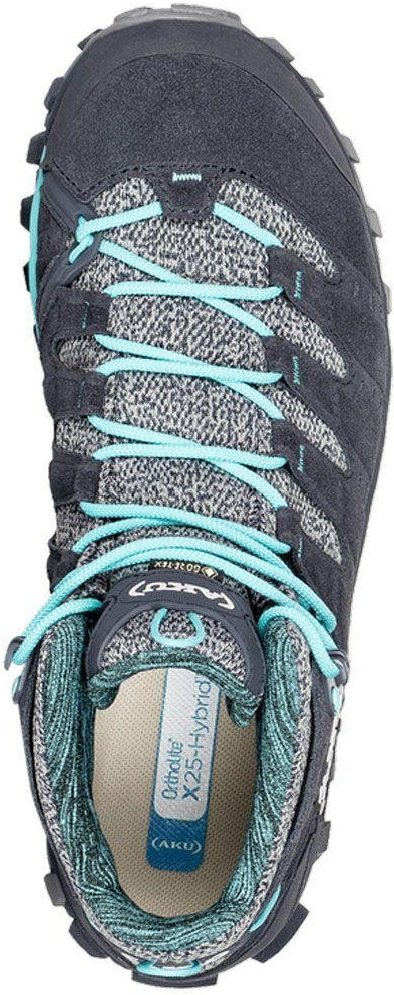 Ботинки женские Aku Alterra Lite Mid Gtw 714-274 anthracite-light blue 40 купить,0