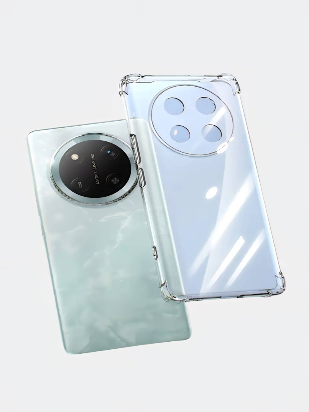 Чехол Crystal Mirror для Honor X9c прозрачный купить,799