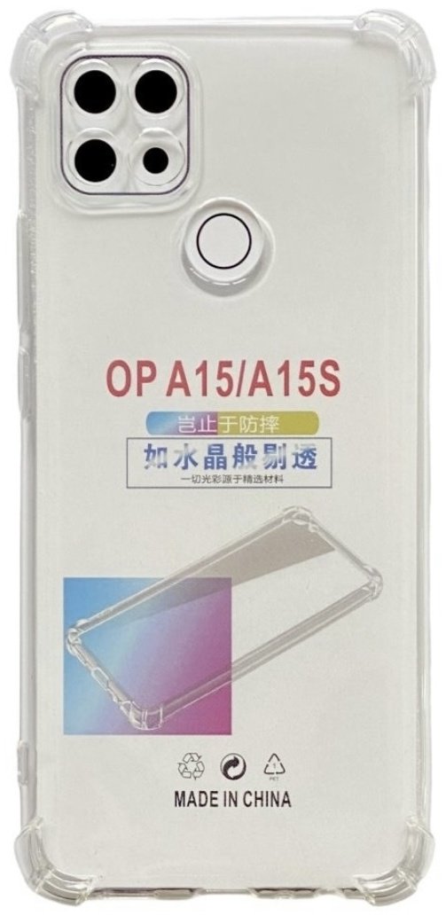 Чехол G-Case для OPPO A15, A15S прозрачный купить,250