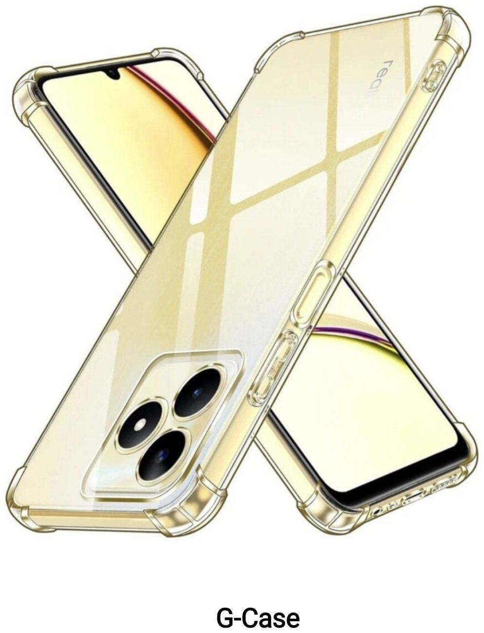 Чехол G-Case для Realme C53 прозрачный купить,458