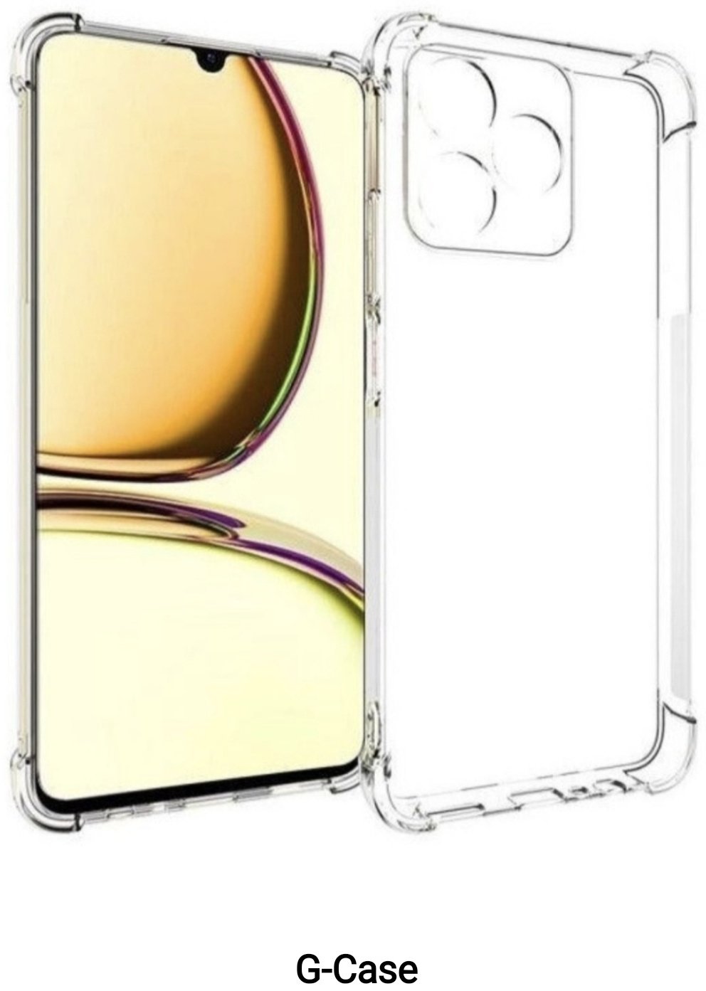 Чехол G-Case для Realme C53 прозрачный купить,458