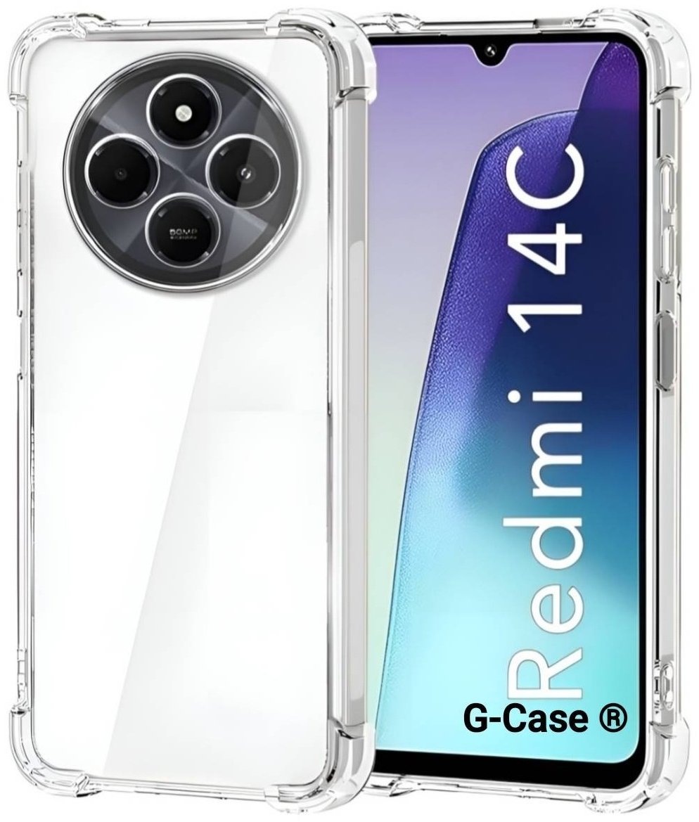 Чехол G-Case для Xiaomi Redmi 14C прозрачный купить,250