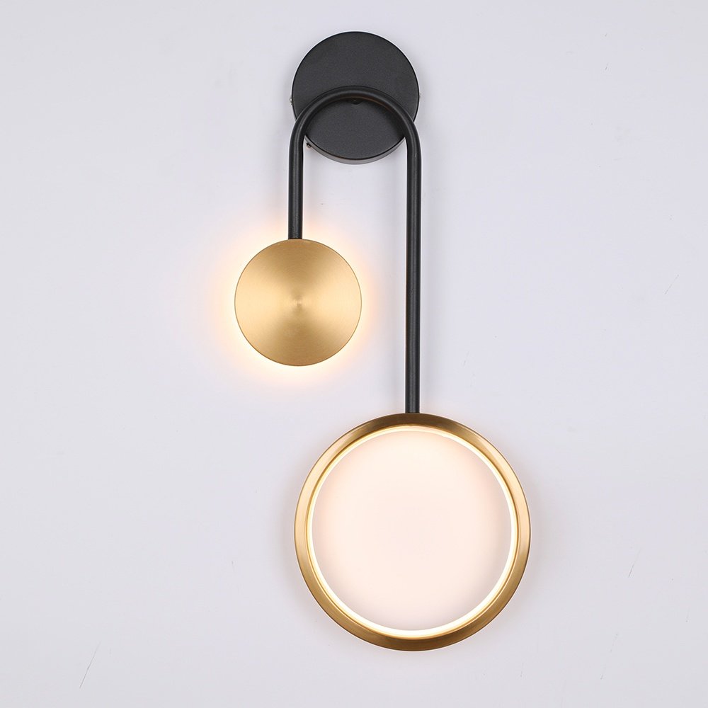 Светильник настенный Arte Lamp LED 16 Вт черный, белый