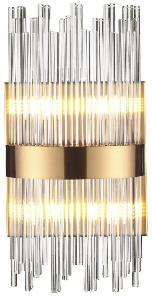 Светильник настенный Odeon Light G9 40 Вт бронза, прозрачный