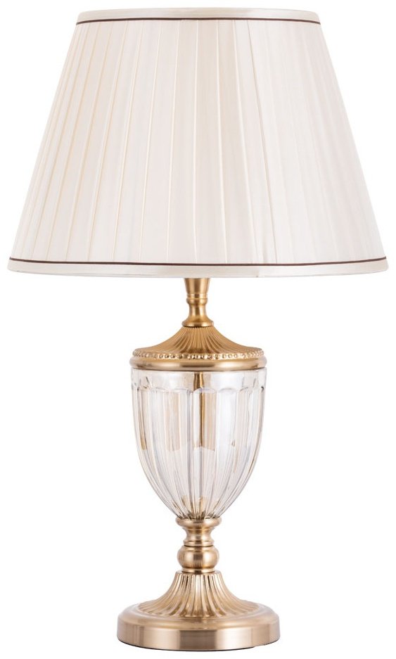 Настольная лампа Arte Lamp A2020LT-1PB E27, 60 Вт, металл, ткань