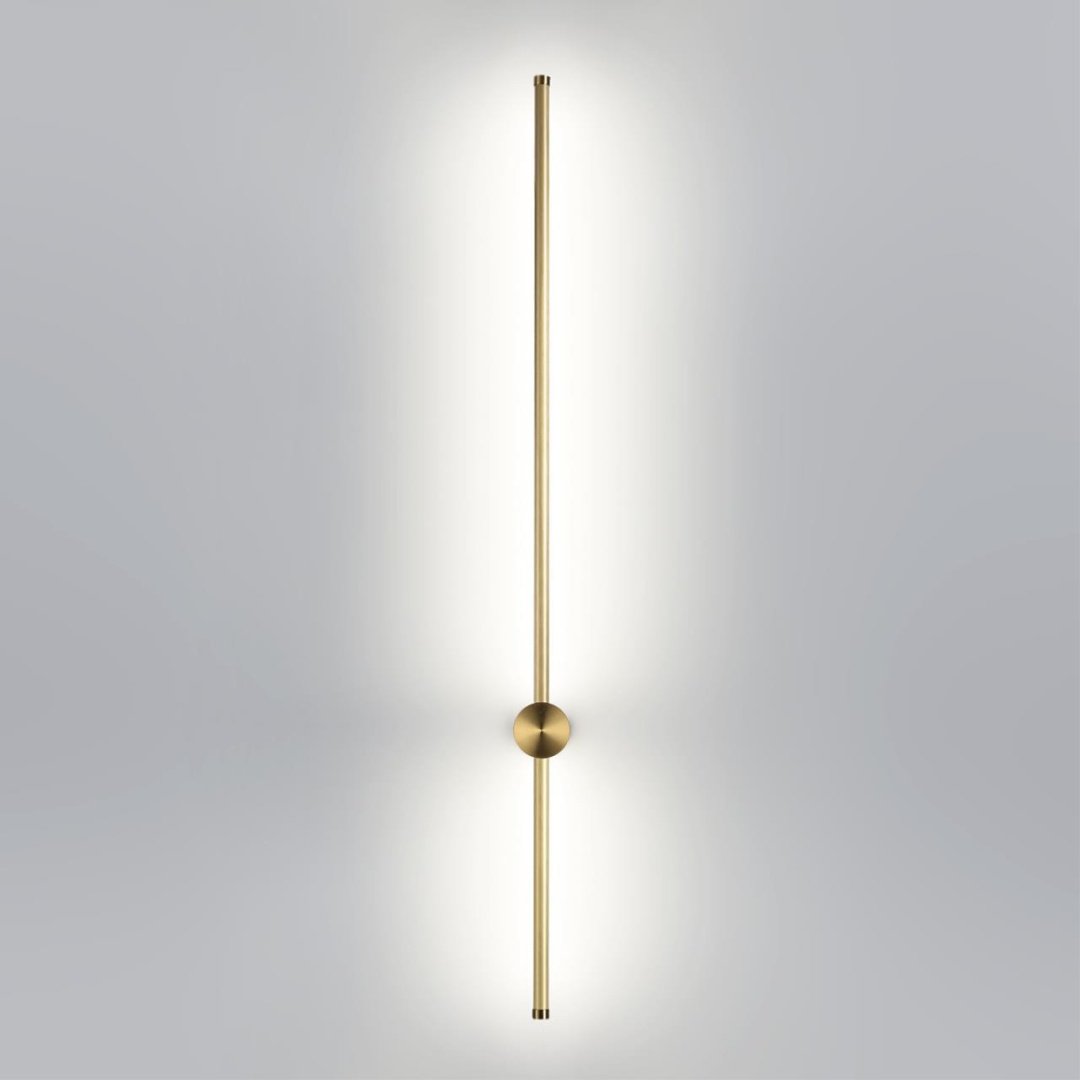 Бра настенный Odeon Light LED, черный, золотистый
