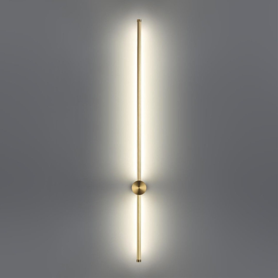 Бра настенный Odeon Light LED, черный, золотистый