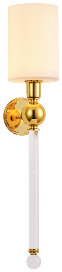 Бра настенный Crystal Lux Е14, белый