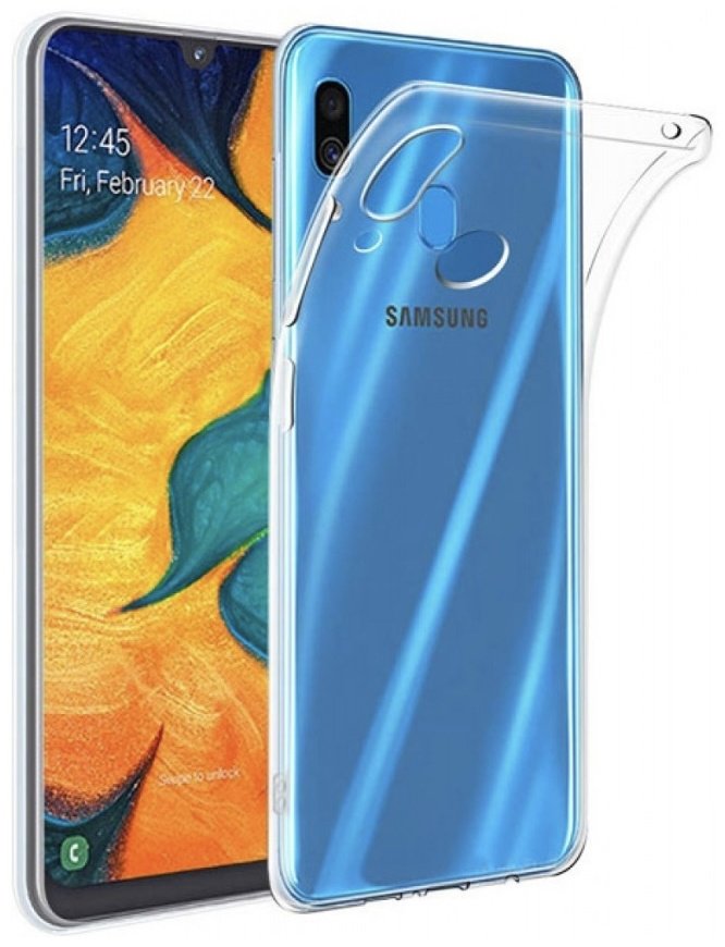 100baksovwallet для Samsung Galaxy A20, A30 прозрачный купить,769