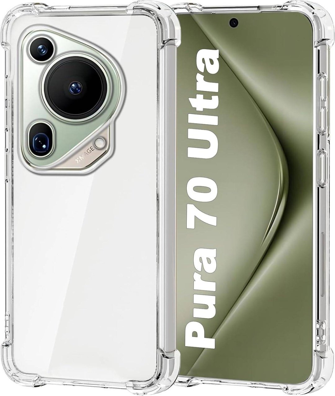 Чехол 5Five для Huawei Pura 70 Ultra прозрачный купить,797