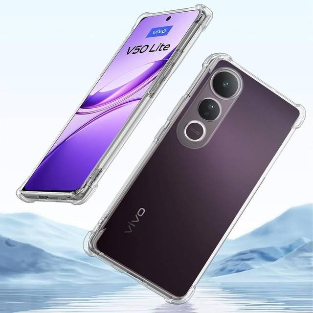 Чехол 5Five для Vivo V50 Lite прозрачный - ForteMarket Чехол 5Five для Vivo V50 Lite прозрачный купить,387