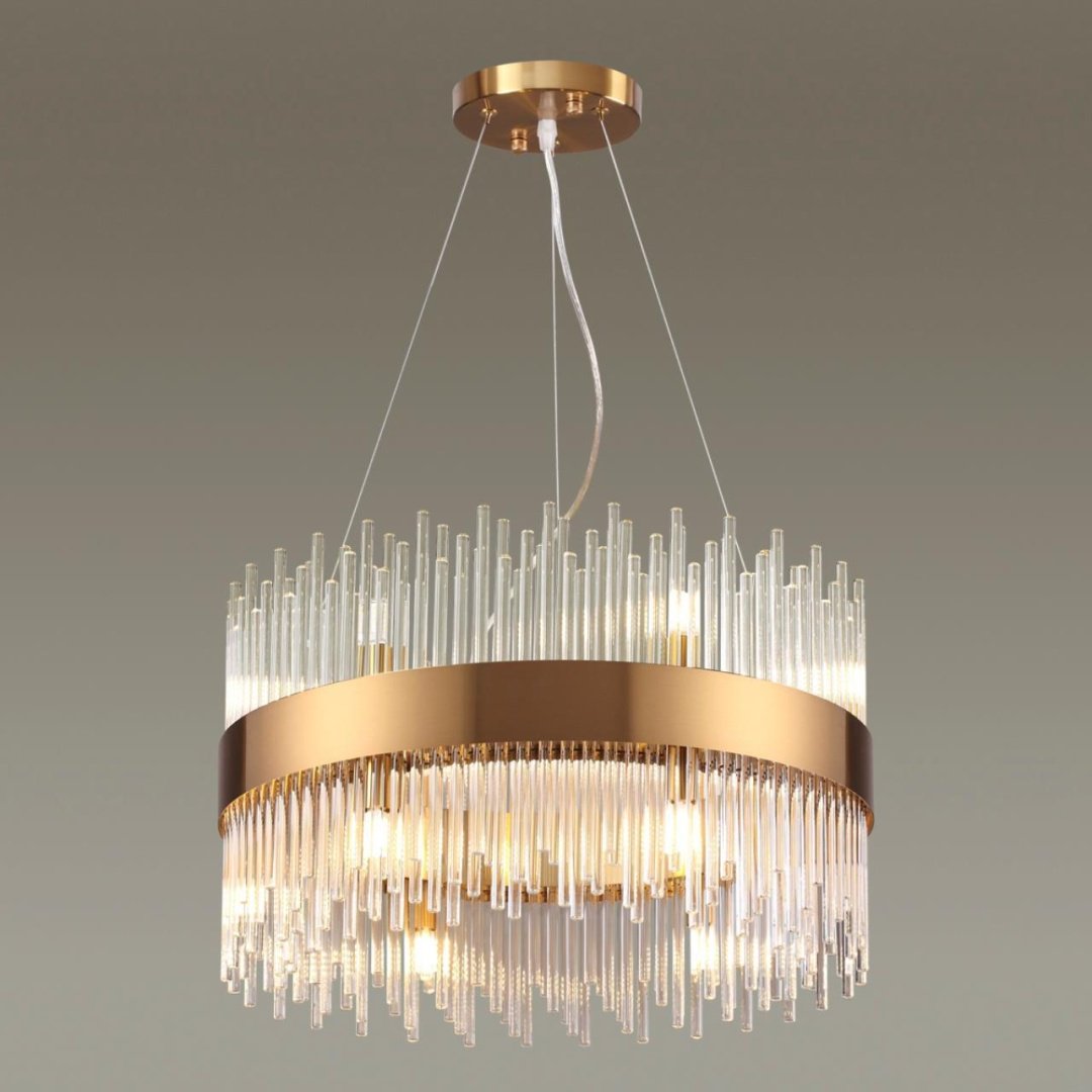 Люстра подвесная Odeon Light G9, кол-во ламп: 12 шт
