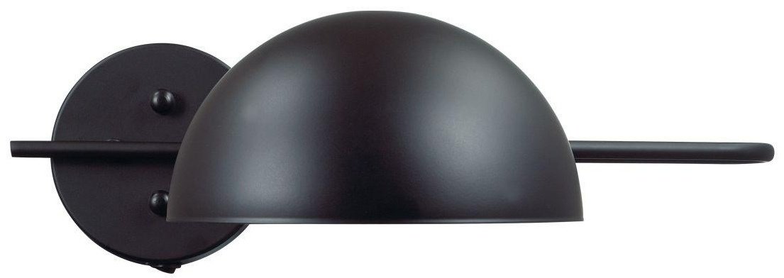 Бра настенный Lumion E27, черный, золотистый