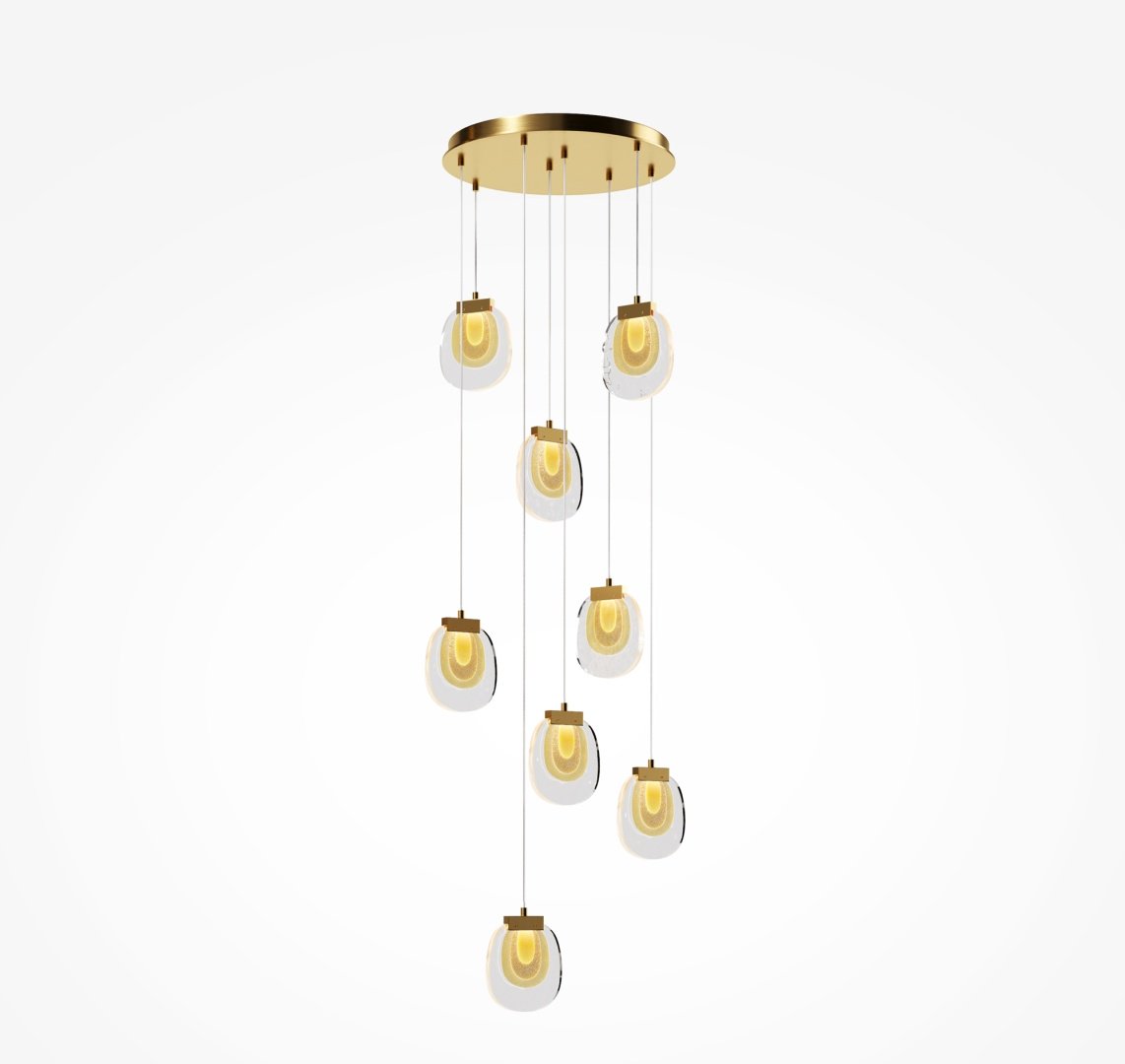 Люстра подвесная Maytoni LED, кол-во ламп: 8 шт