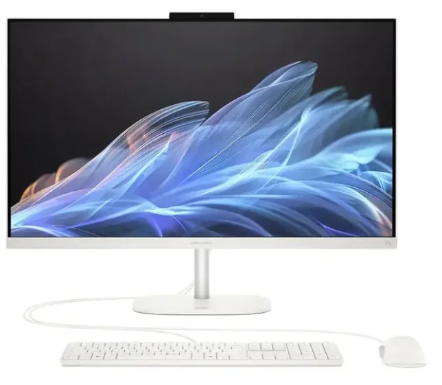 Моноблок HP OmniStudio D6QR1EA 27" White купить,NaN