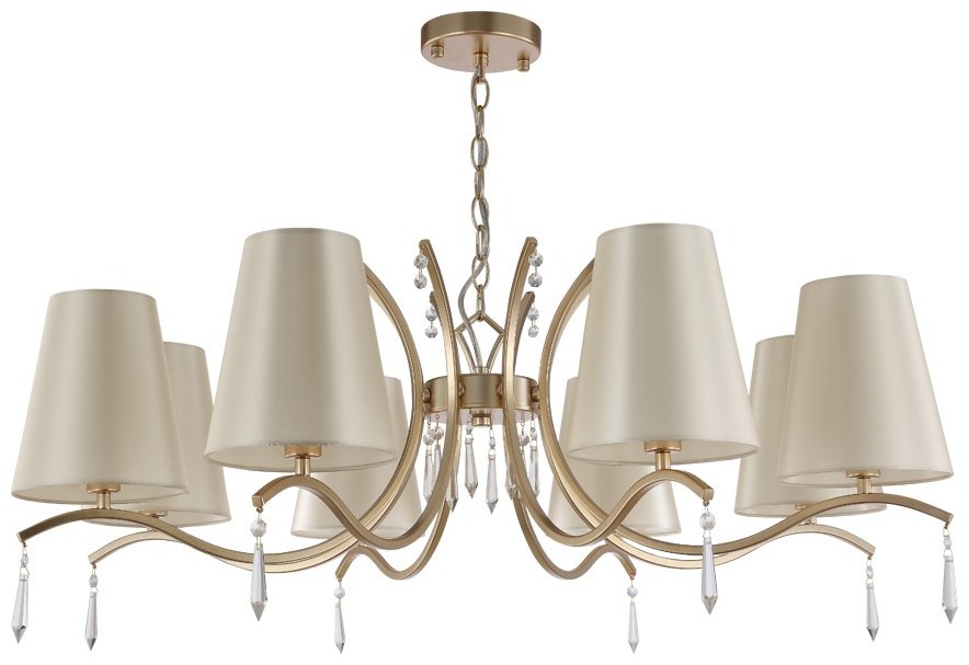 Люстра подвесная Crystal Lux E14, кол-во ламп: 8 шт купить,174300