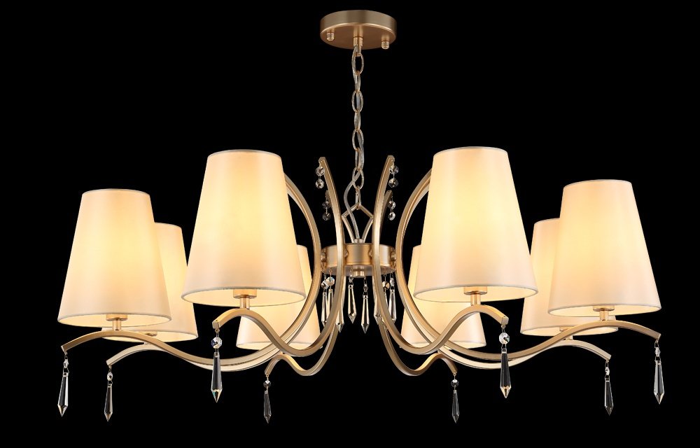 Люстра подвесная Crystal Lux E14, кол-во ламп: 8 шт купить,174300