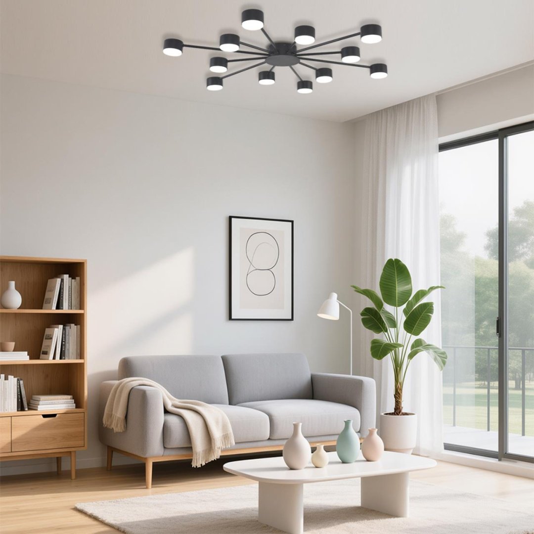 Люстра потолочная Lumion GX53, кол-во ламп: 12 шт купить,61005