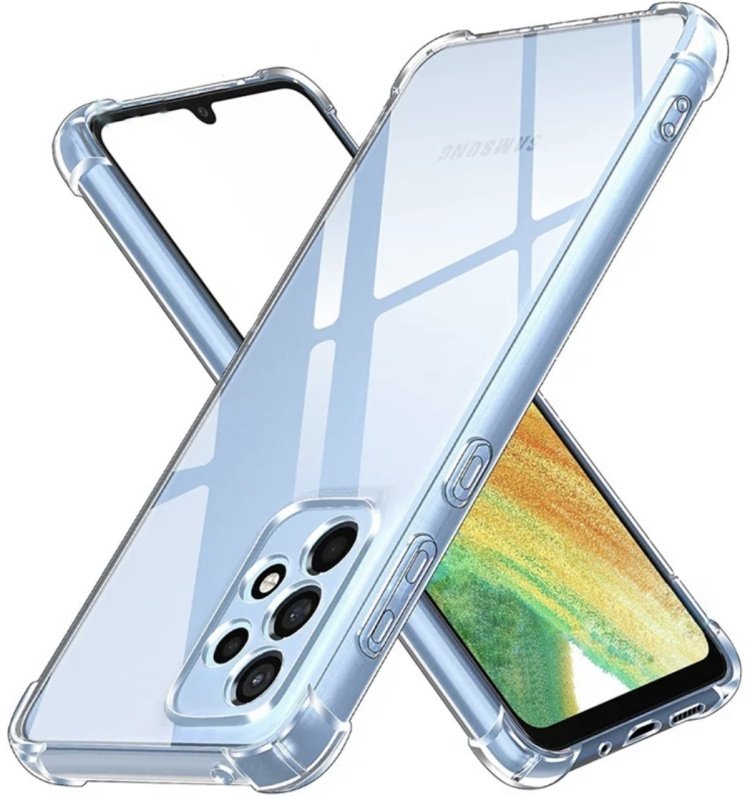 Чехол AKC для Samsung Galaxy A33 прозрачный - ForteMarket Чехол AKC для Samsung Galaxy A33 прозрачный купить,250