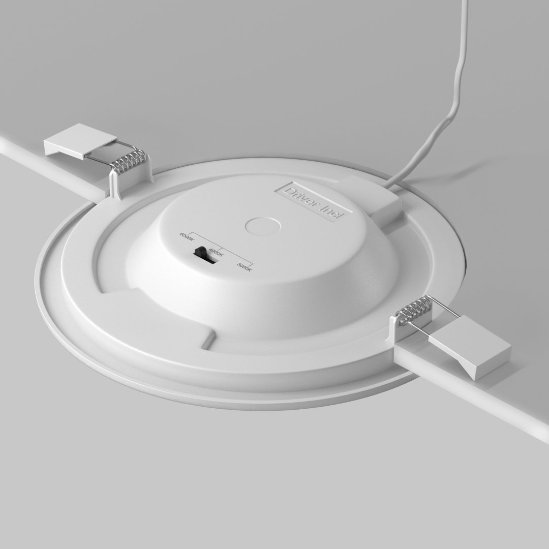 Встраиваемый светильник Technical LED 18 Вт 220 - 240 В DL017-6-L18W3-4-6K