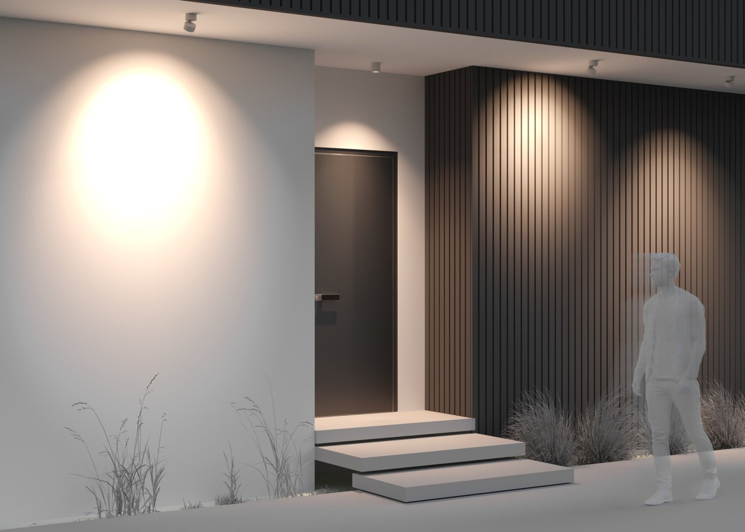 Уличный светильник потолочный Maytoni LED 7 Вт 9 см купить,57100