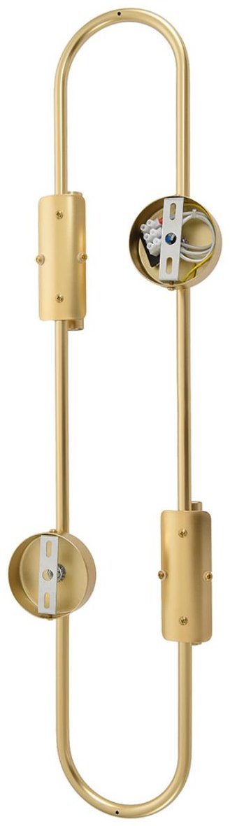 Бра настенный Lumion G9, золотистый, прозрачный